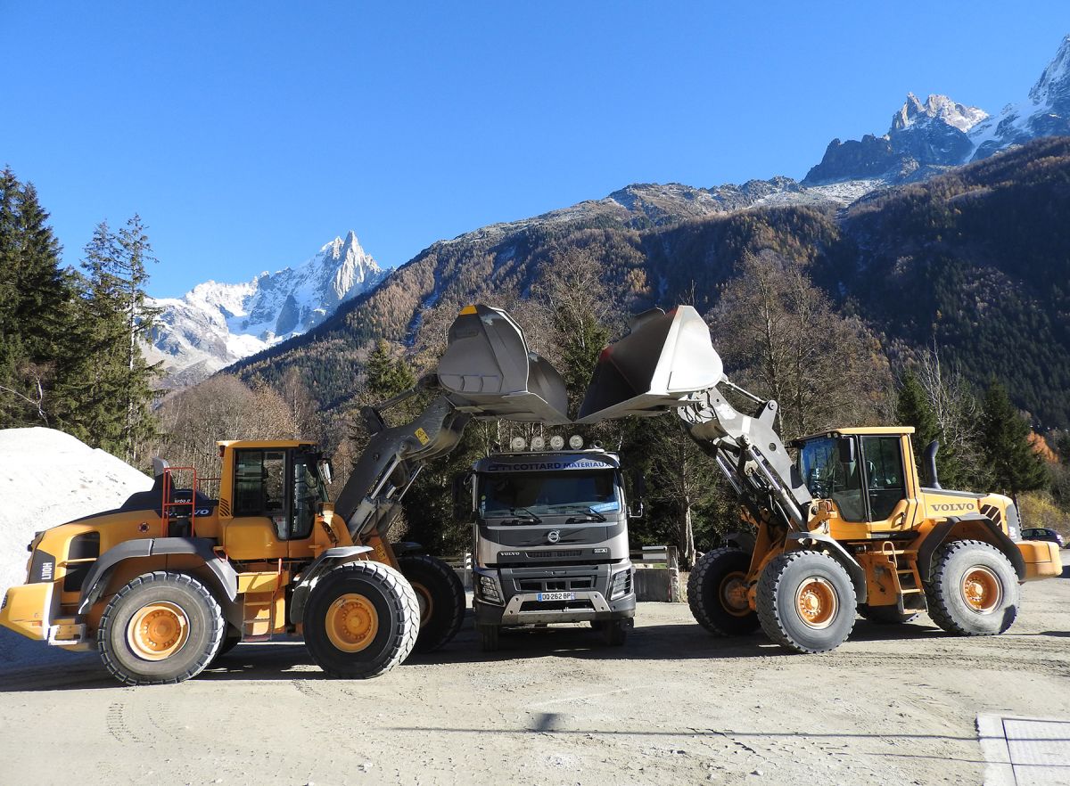 Cottard matériaux chamonix